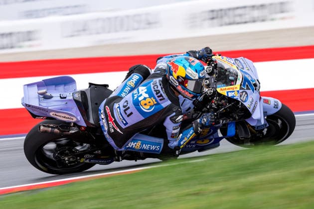 MOTORSPORTS - MotoGP, GP of Austria 2026 SPIELBERG,AUSTRIA,18.SEP.26 - MOTORSPORTS - MotoGP, Grand Prix of Austria, Red Bull Ring, practice. Image shows Alex Marquez (ESP BK8 Gresini Racing MotoGP).  GEPAxpictures xMaticxKlansek