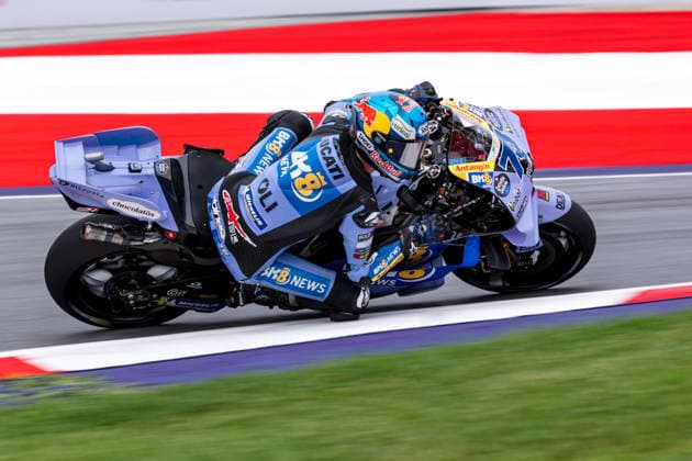 MOTORSPORTS - MotoGP, GP of Austria 2026 SPIELBERG,AUSTRIA,18.SEP.26 - MOTORSPORTS - MotoGP, Grand Prix of Austria, Red Bull Ring, practice. Image shows Alex Marquez (ESP BK8 Gresini Racing MotoGP).  GEPAxpictures xMaticxKlansek