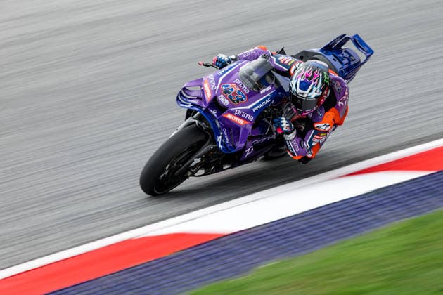 MOTORSPORTS - MotoGP, GP of Austria 2026 SPIELBERG,AUSTRIA,18.SEP.26 - MOTORSPORTS - MotoGP, Grand Prix of Austria, Red Bull Ring, practice. Image shows Jack Miller (AUS Prima Pramac Yamaha MotoGP).  GEPAxpictures xMaticxKlansek