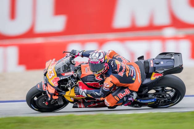 MOTORSPORTS - MotoGP, GP of Austria 2026 SPIELBERG,AUSTRIA,18.SEP.26 - MOTORSPORTS - MotoGP, Grand Prix of Austria, Red Bull Ring, practice. Image shows Enea Bastianini (ITA Red Bull KTM Tech3).  GEPAxpictures xMatthiasxTrinkl