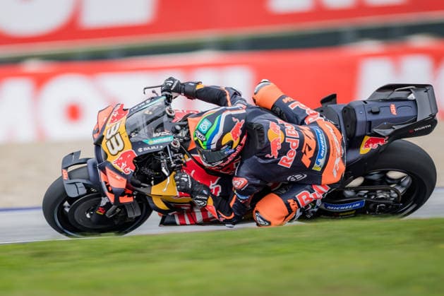 MOTORSPORTS - MotoGP, GP of Austria 2026 SPIELBERG,AUSTRIA,18.SEP.26 - MOTORSPORTS - MotoGP, Grand Prix of Austria, Red Bull Ring, practice. Image shows Brad Binder (RSA Red Bull KTM Factory Racing).  GEPAxpictures xMatthiasxTrinkl