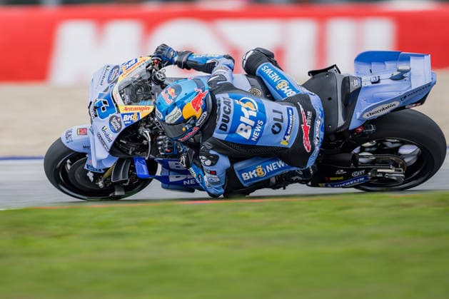 MOTORSPORTS - MotoGP, GP of Austria 2026 SPIELBERG,AUSTRIA,18.SEP.26 - MOTORSPORTS - MotoGP, Grand Prix of Austria, Red Bull Ring, practice. Image shows Alex Marquez (ESP BK8 Gresini Racing MotoGP).  GEPAxpictures xMatthiasxTrinkl