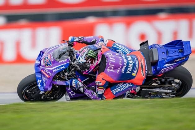MOTORSPORTS - MotoGP, GP of Austria 2026 SPIELBERG,AUSTRIA,18.SEP.26 - MOTORSPORTS - MotoGP, Grand Prix of Austria, Red Bull Ring, practice. Image shows Jack Miller (AUS Prima Pramac Yamaha MotoGP).  GEPAxpictures xMatthiasxTrinkl