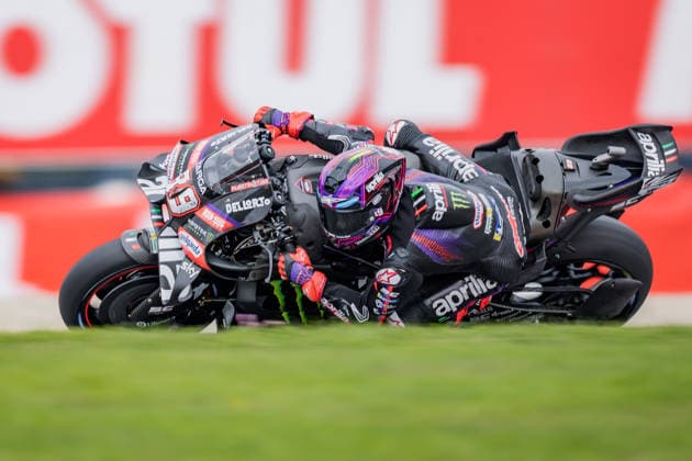 MOTORSPORTS - MotoGP, GP of Austria 2026 SPIELBERG,AUSTRIA,18.SEP.26 - MOTORSPORTS - MotoGP, Grand Prix of Austria, Red Bull Ring, practice. Image shows Jorge Martin (ESP Aprilia Racing).  GEPAxpictures xMatthiasxTrinkl