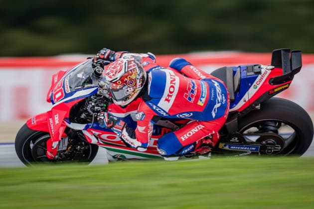 MOTORSPORTS - MotoGP, GP of Austria 2026 SPIELBERG,AUSTRIA,18.SEP.26 - MOTORSPORTS - MotoGP, Grand Prix of Austria, Red Bull Ring, practice. Image shows Takaaki Nakagami (JPN Honda HRC Castrol).  GEPAxpictures xMatthiasxTrinkl