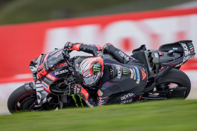 MOTORSPORTS - MotoGP, GP of Austria 2026 SPIELBERG,AUSTRIA,18.SEP.26 - MOTORSPORTS - MotoGP, Grand Prix of Austria, Red Bull Ring, practice. Image shows Marco Bezzecchi (ITA Aprilia Racing).  GEPAxpictures xMatthiasxTrinkl