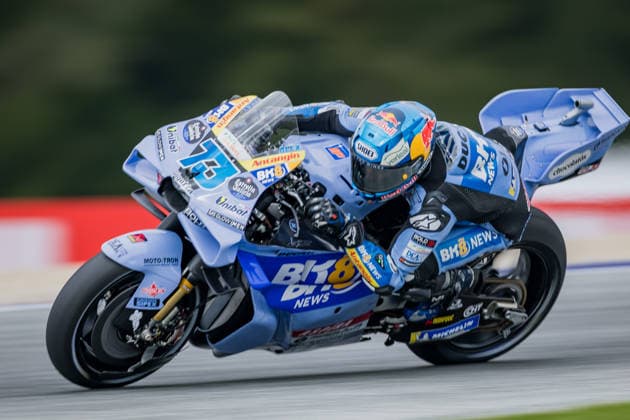 MOTORSPORTS - MotoGP, GP of Austria 2026 SPIELBERG,AUSTRIA,18.SEP.26 - MOTORSPORTS - MotoGP, Grand Prix of Austria, Red Bull Ring, practice. Image shows Alex Marquez (ESP BK8 Gresini Racing MotoGP).  GEPAxpictures xMatthiasxTrinkl