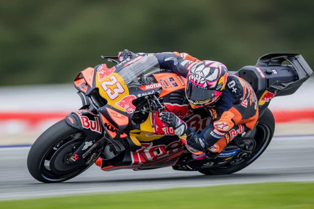 MOTORSPORTS - MotoGP, GP of Austria 2026 SPIELBERG,AUSTRIA,18.SEP.26 - MOTORSPORTS - MotoGP, Grand Prix of Austria, Red Bull Ring, practice. Image shows Enea Bastianini (ITA Red Bull KTM Tech3).  GEPAxpictures xMatthiasxTrinkl