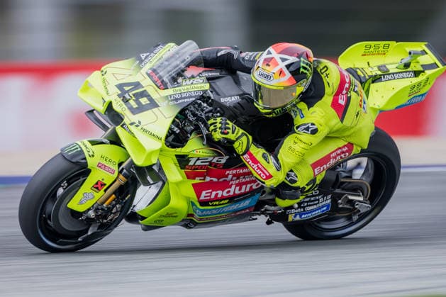 MOTORSPORTS - MotoGP, GP of Austria 2026 SPIELBERG,AUSTRIA,18.SEP.26 - MOTORSPORTS - MotoGP, Grand Prix of Austria, Red Bull Ring, practice. Image shows Fabio Di Giannantonio (ITA Pertamina Enduro VR46 Racing Team).  GEPAxpictures xMatthiasxTrinkl