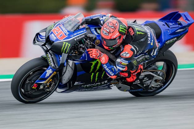 MOTORSPORTS - MotoGP, GP of Austria 2026 SPIELBERG,AUSTRIA,18.SEP.26 - MOTORSPORTS - MotoGP, Grand Prix of Austria, Red Bull Ring, practice. Image shows Fabio Quartararo (FRA Monster Energy Yamaha MotoGP).  GEPAxpictures xMatthiasxTrinkl