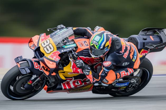MOTORSPORTS - MotoGP, GP of Austria 2026 SPIELBERG,AUSTRIA,18.SEP.26 - MOTORSPORTS - MotoGP, Grand Prix of Austria, Red Bull Ring, practice. Image shows Brad Binder (RSA Red Bull KTM Factory Racing).  GEPAxpictures xMatthiasxTrinkl
