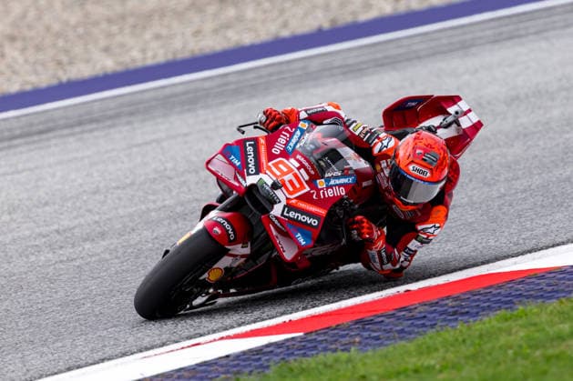MOTORSPORTS - MotoGP, GP of Austria 2026 SPIELBERG,AUSTRIA,18.SEP.26 - MOTORSPORTS - MotoGP, Grand Prix of Austria, Red Bull Ring, practice. Image shows Marc Marquez (ESP Ducati Lenovo Team).  GEPAxpictures xMaticxKlansek