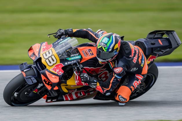 MOTORSPORTS - MotoGP, GP of Austria 2026 SPIELBERG,AUSTRIA,18.SEP.26 - MOTORSPORTS - MotoGP, Grand Prix of Austria, Red Bull Ring, practice. Image shows Brad Binder (RSA Red Bull KTM Factory Racing).  GEPAxpictures xMatthiasxTrinkl