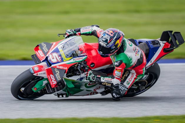 MOTORSPORTS - MotoGP, GP of Austria 2026 SPIELBERG,AUSTRIA,18.SEP.26 - MOTORSPORTS - MotoGP, Grand Prix of Austria, Red Bull Ring, practice. Image shows Johann Zarco (FRA CASTROL Honda LCR).  GEPAxpictures xMatthiasxTrinkl