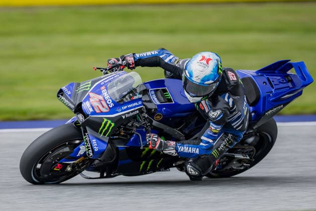 MOTORSPORTS - MotoGP, GP of Austria 2026 SPIELBERG,AUSTRIA,18.SEP.26 - MOTORSPORTS - MotoGP, Grand Prix of Austria, Red Bull Ring, practice. Image shows Alex Rins (ESP Monster Energy Yamaha MotoGP).  GEPAxpictures xMatthiasxTrinkl