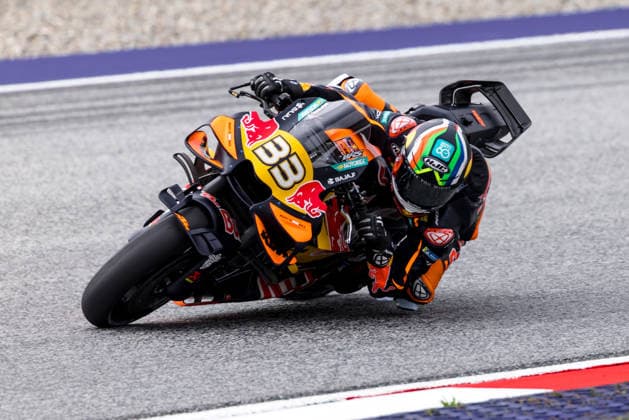 MOTORSPORTS - MotoGP, GP of Austria 2026 SPIELBERG,AUSTRIA,18.SEP.26 - MOTORSPORTS - MotoGP, Grand Prix of Austria, Red Bull Ring, practice. Image shows Brad Binder (RSA Red Bull KTM Factory Racing).  GEPAxpictures xMaticxKlansek