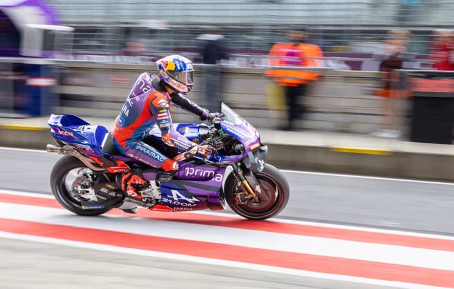 MOTORSPORTS - MotoGP, GP of Austria 2026 SPIELBERG,AUSTRIA,18.SEP.26 - MOTORSPORTS - MotoGP, Grand Prix of Austria, Red Bull Ring, practice. Image shows Toprak Razgatlioglu (TUR Prima Pramac Yamaha MotoGP).  GEPAxpictures xHaraldxSteiner