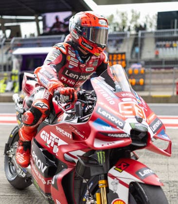 MOTORSPORTS - MotoGP, GP of Austria 2026 SPIELBERG,AUSTRIA,18.SEP.26 - MOTORSPORTS - MotoGP, Grand Prix of Austria, Red Bull Ring, practice. Image shows Francesco Bagnaia (ITA Ducati Lenovo Team).  GEPAxpictures xHaraldxSteiner