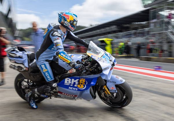 MOTORSPORTS - MotoGP, GP of Austria 2026 SPIELBERG,AUSTRIA,18.SEP.26 - MOTORSPORTS - MotoGP, Grand Prix of Austria, Red Bull Ring, practice. Image shows Alex Marquez (ESP BK8 Gresini Racing MotoGP).  GEPAxpictures xHaraldxSteiner