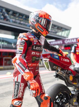 MOTORSPORTS - MotoGP, GP of Austria 2026 SPIELBERG,AUSTRIA,18.SEP.26 - MOTORSPORTS - MotoGP, Grand Prix of Austria, Red Bull Ring, practice. Image shows Marc Marquez (ESP Ducati Lenovo Team).  GEPAxpictures xHaraldxSteiner