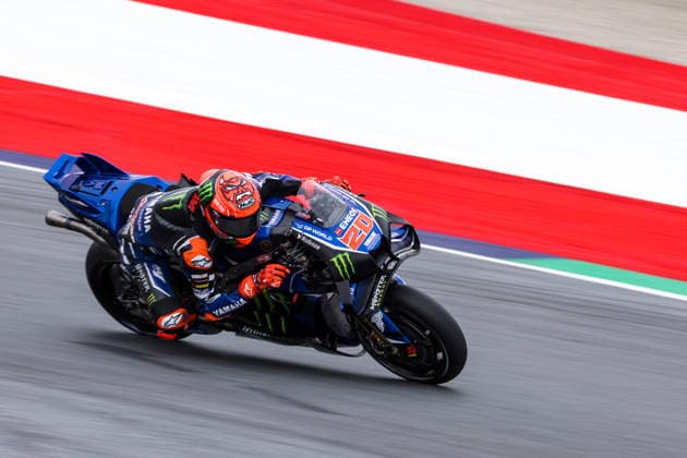 MOTORSPORTS - MotoGP, GP of Austria 2026 SPIELBERG,AUSTRIA,18.SEP.26 - MOTORSPORTS - MotoGP, Grand Prix of Austria, Red Bull Ring, practice. Image shows Fabio Quartararo (FRA Monster Energy Yamaha MotoGP).  GEPAxpictures xMaticxKlansek