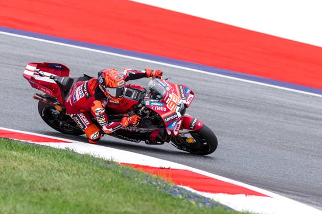 MOTORSPORTS - MotoGP, GP of Austria 2026 SPIELBERG,AUSTRIA,18.SEP.26 - MOTORSPORTS - MotoGP, Grand Prix of Austria, Red Bull Ring, practice. Image shows Marc Marquez (ESP Ducati Lenovo Team).  GEPAxpictures xMaticxKlansek