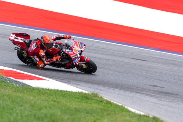 MOTORSPORTS - MotoGP, GP of Austria 2026 SPIELBERG,AUSTRIA,18.SEP.26 - MOTORSPORTS - MotoGP, Grand Prix of Austria, Red Bull Ring, practice. Image shows Marc Marquez (ESP Ducati Lenovo Team).  GEPAxpictures xMaticxKlansek