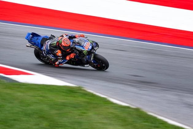 MOTORSPORTS - MotoGP, GP of Austria 2026 SPIELBERG,AUSTRIA,18.SEP.26 - MOTORSPORTS - MotoGP, Grand Prix of Austria, Red Bull Ring, practice. Image shows Fabio Quartararo (FRA Monster Energy Yamaha MotoGP).  GEPAxpictures xMaticxKlansek