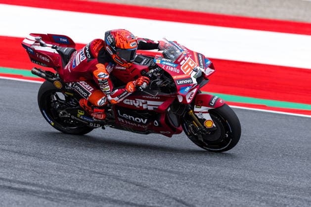 MOTORSPORTS - MotoGP, GP of Austria 2026 SPIELBERG,AUSTRIA,18.SEP.26 - MOTORSPORTS - MotoGP, Grand Prix of Austria, Red Bull Ring, practice. Image shows Marc Marquez (ESP Ducati Lenovo Team).  GEPAxpictures xMaticxKlansek