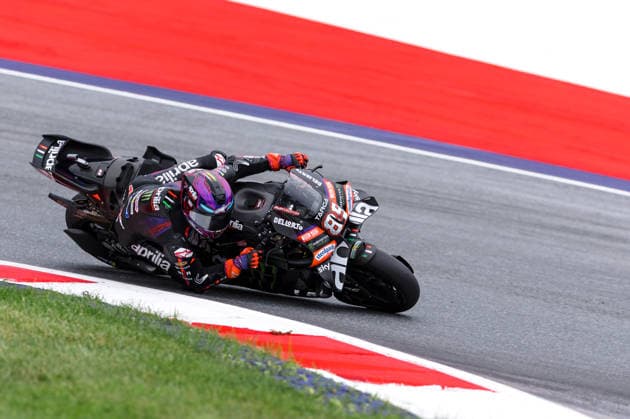 MOTORSPORTS - MotoGP, GP of Austria 2026 SPIELBERG,AUSTRIA,18.SEP.26 - MOTORSPORTS - MotoGP, Grand Prix of Austria, Red Bull Ring, practice. Image shows Jorge Martin (ESP Aprilia Racing).  GEPAxpictures xMaticxKlansek