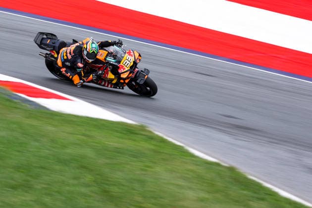MOTORSPORTS - MotoGP, GP of Austria 2026 SPIELBERG,AUSTRIA,18.SEP.26 - MOTORSPORTS - MotoGP, Grand Prix of Austria, Red Bull Ring, practice. Image shows Brad Binder (RSA Red Bull KTM Factory Racing).  GEPAxpictures xMaticxKlansek