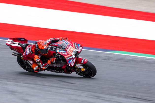 MOTORSPORTS - MotoGP, GP of Austria 2026 SPIELBERG,AUSTRIA,18.SEP.26 - MOTORSPORTS - MotoGP, Grand Prix of Austria, Red Bull Ring, practice. Image shows Marc Marquez (ESP Ducati Lenovo Team).  GEPAxpictures xMaticxKlansek