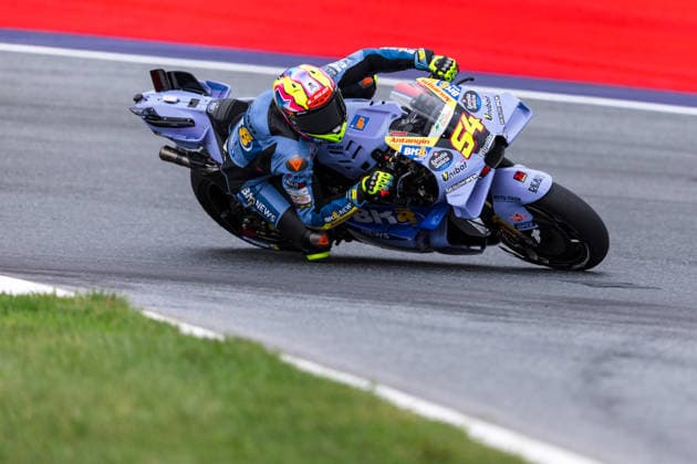 MOTORSPORTS - MotoGP, GP of Austria 2026 SPIELBERG,AUSTRIA,18.SEP.26 - MOTORSPORTS - MotoGP, Grand Prix of Austria, Red Bull Ring, practice. Image shows Fermin Aldeguer (ESP BK8 Gresini Racing MotoGP).  GEPAxpictures xMaticxKlansek