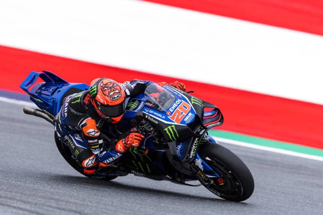 MOTORSPORTS - MotoGP, GP of Austria 2026 SPIELBERG,AUSTRIA,18.SEP.26 - MOTORSPORTS - MotoGP, Grand Prix of Austria, Red Bull Ring, practice. Image shows Fabio Quartararo (FRA Monster Energy Yamaha MotoGP).  GEPAxpictures xMaticxKlansek