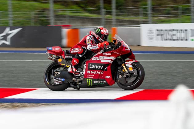 IPA88663723 - Pecco Bagnaia, Ducati Lenovo Team, during the Austrian Grand Prix, MotoGP World Championship, WM, Weltmeisterschaft in Austria, Austria, September 18, 2026  Copyright: xAlessioxMazzocco IPAxSportx xx IPA88663723