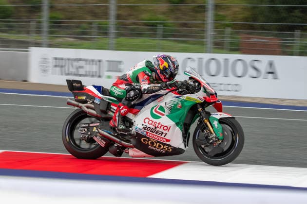 IPA88664142 - Joan Zarco, Castrol Honda LCR, during the Austrian Grand Prix, MotoGP World Championship, WM, Weltmeisterschaft in Austria, Austria, September 18, 2026  Copyright: xAlessioxMazzocco IPAxSportx xx IPA88664142