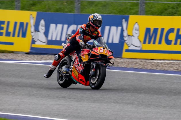 IPA88664144 - Pedro Acosta, Red Bull KTM Factory Racing, during the Austrian Grand Prix, MotoGP World Championship, WM, Weltmeisterschaft in Austria, Austria, September 18, 2026  Copyright: xAlessioxMazzocco IPAxSportx xx IPA88664144