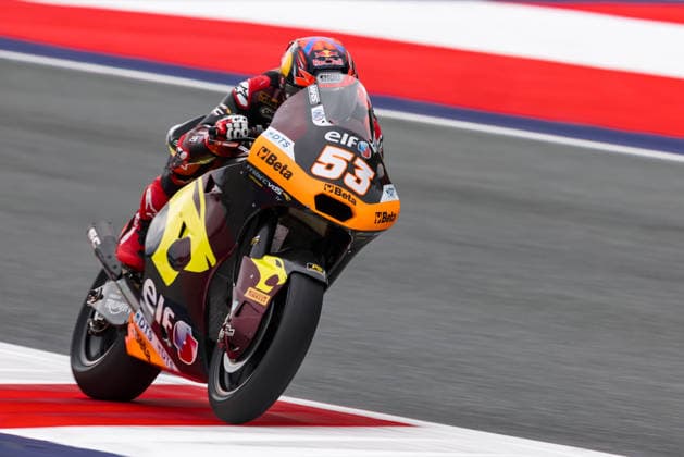 MOTORSPORTS - MotoGP, GP of Austria 2026 SPIELBERG,AUSTRIA,18.SEP.26 - MOTORSPORTS - Moto2, Grand Prix of Austria, Red Bull Ring, practice. Image shows Deniz Oencue (TUR ELF Marc VDS Racing Team).  GEPAxpictures xMaticxKlansek