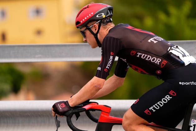 Germany s Lennart Jasch of Tudor Pro Cycling Team during the Giro d™Abruzzo, stage 4 from Silvi to Controguerra (182 km) - Abruzzo, Italy - Friday, September 18, 2026. - cycling.  Copyright: xFabioxFerrari LaPressex