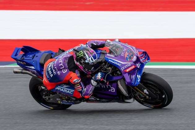 SPIELBERG, AUSTRIA - SEPTEMBER 18: Das Bild zeigt Jack Miller aus Australien vom Team Prima Pramac Yamaha MotoGP während des Freien Trainings 1 der MotoGP Großer Preis von Österreich 2026 am RED BULL RING am 18. September, 2026 in SPIELBERG, ÖSTERREICH, STEIERMARK. SPIELBERG, AUSTRIA 18 SEPTEMBER: The picture shows Jack Miller from Australia, riding for Team Prima Pramac Yamaha MotoGP, during Free Practice 1 of the 2026 MotoGP Austrian Grand Prix at the RED BULL RING on 18 September 2026 in SPIELBERG, AUSTRIA, STYRIA. Copyright: xIBEX.agencyx xGerdxSchifferlx