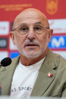 September 18, 2026, Las Rozas, Madrid, Spain: Luis de la Fuente, head coach of Spain, attends a press conference, PK, Pressekonferenz to announce the squad list ahead of the UEFA Nations League 2026 27 matches against Croatia, England and Czech Republic on September 18, 2026, in Las Rozas, Madrid, Spain. Las Rozas Spain - ZUMAa181 20260918_zaa_a181_106 Copyright: xDennisxAgyemanx