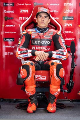 MOTORSPORTS - MotoGP, GP of Austria 2026 SPIELBERG,AUSTRIA,18.SEP.26 - MOTORSPORTS - MotoGP, Grand Prix of Austria, Red Bull Ring, practice. Image shows Marc Marquez (ESP Ducati Lenovo Team).  GEPAxpictures xHaraldxSteiner