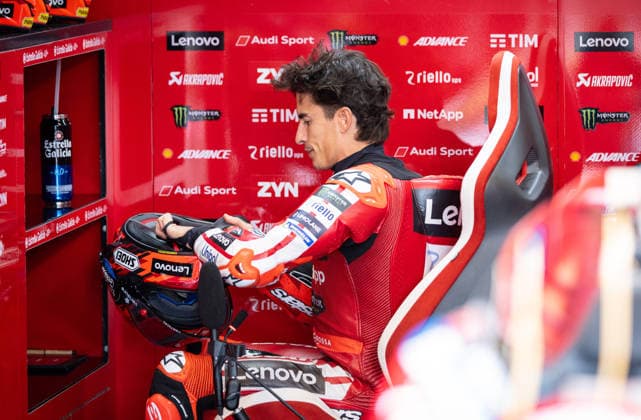 MOTORSPORTS - MotoGP, GP of Austria 2026 SPIELBERG,AUSTRIA,18.SEP.26 - MOTORSPORTS - MotoGP, Grand Prix of Austria, Red Bull Ring, practice. Image shows Marc Marquez (ESP Ducati Lenovo Team).  GEPAxpictures xHaraldxSteiner