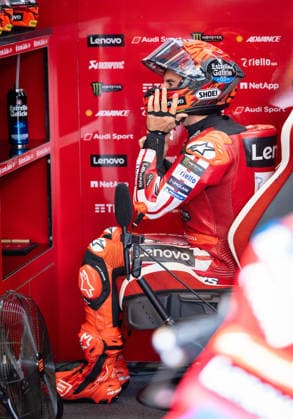 MOTORSPORTS - MotoGP, GP of Austria 2026 SPIELBERG,AUSTRIA,18.SEP.26 - MOTORSPORTS - MotoGP, Grand Prix of Austria, Red Bull Ring, practice. Image shows Marc Marquez (ESP Ducati Lenovo Team).  GEPAxpictures xHaraldxSteiner