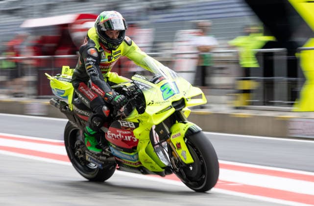 MOTORSPORTS - MotoGP, GP of Austria 2026 SPIELBERG,AUSTRIA,18.SEP.26 - MOTORSPORTS - MotoGP, Grand Prix of Austria, Red Bull Ring, practice. Image shows Franco Morbidelli (ITA Pertamina Enduro VR46 Racing Team).  GEPAxpictures xHaraldxSteiner