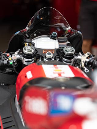 MOTORSPORTS - MotoGP, GP of Austria 2026 SPIELBERG,AUSTRIA,18.SEP.26 - MOTORSPORTS - MotoGP, Grand Prix of Austria, Red Bull Ring, practice. Image shows the bike of Marc Marquez (ESP Ducati Lenovo Team).  GEPAxpictures xHaraldxSteiner