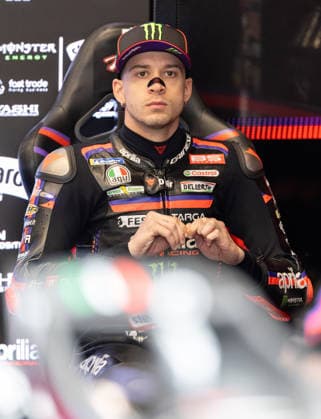 MOTORSPORTS - MotoGP, GP of Austria 2026 SPIELBERG,AUSTRIA,18.SEP.26 - MOTORSPORTS - MotoGP, Grand Prix of Austria, Red Bull Ring, practice. Image shows Marco Bezzecchi (ITA Aprilia Racing).  GEPAxpictures xHaraldxSteiner