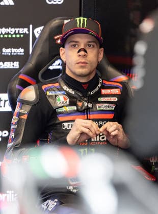 MOTORSPORTS - MotoGP, GP of Austria 2026 SPIELBERG,AUSTRIA,18.SEP.26 - MOTORSPORTS - MotoGP, Grand Prix of Austria, Red Bull Ring, practice. Image shows Marco Bezzecchi (ITA Aprilia Racing).  GEPAxpictures xHaraldxSteiner