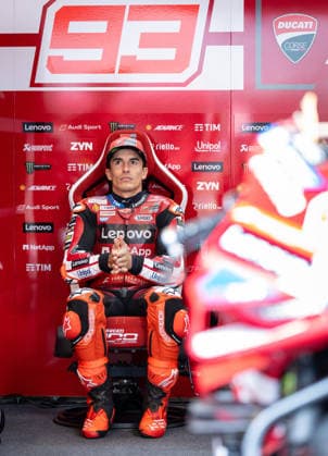 MOTORSPORTS - MotoGP, GP of Austria 2026 SPIELBERG,AUSTRIA,18.SEP.26 - MOTORSPORTS - MotoGP, Grand Prix of Austria, Red Bull Ring, practice. Image shows Marc Marquez (ESP Ducati Lenovo Team).  GEPAxpictures xHaraldxSteiner
