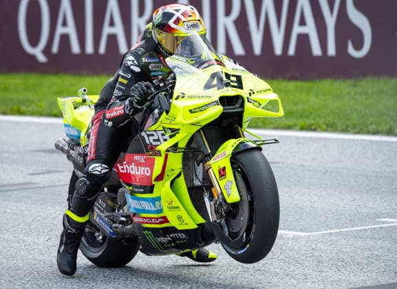 MOTORSPORTS - MotoGP, GP of Austria 2026 SPIELBERG,AUSTRIA,18.SEP.26 - MOTORSPORTS - MotoGP, Grand Prix of Austria, Red Bull Ring, practice. Image shows Fabio Di Giannantonio (ITA Pertamina Enduro VR46 Racing Team).  GEPAxpictures xHaraldxSteiner